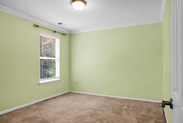 3632 Locklear Ln, Mount Pleasant, SC 29466 - unfurnished room with crown molding, carpet floors, and baseboards