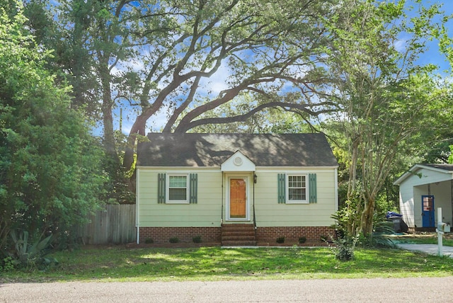 4810 Parkside Dr, North Charleston, SC 29405 - view of front of home featuring entry steps and crawl space
