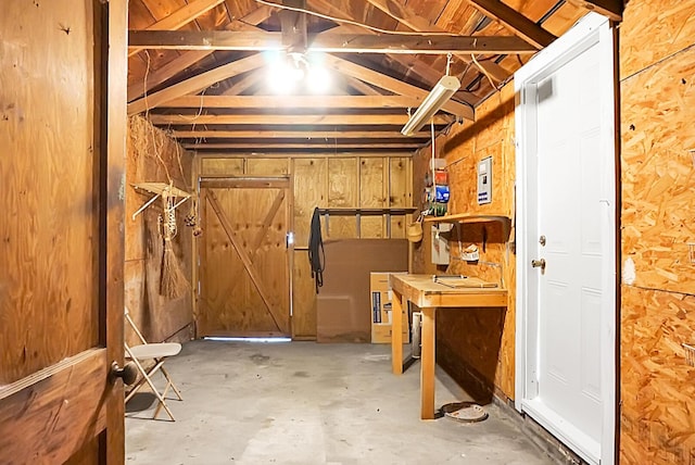 4810 Parkside Dr, North Charleston, SC 29405 - below grade area with a workshop area