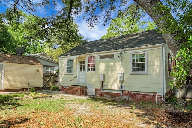 4810 Parkside Dr, North Charleston, SC 29405 - back of house featuring crawl space