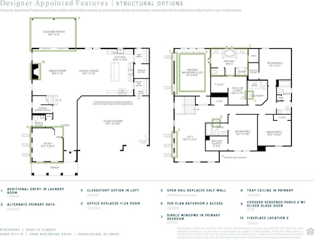 2006 Riverbend Dr, Charleston, SC 29412 - home floor plan