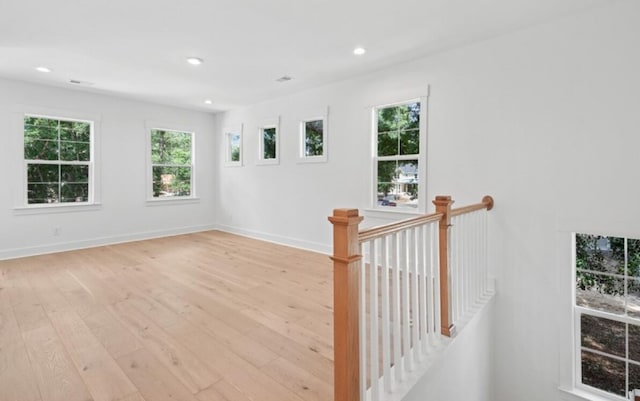 2006 Riverbend Dr, Charleston, SC 29412 - empty room with wood-type flooring, recessed lighting, and baseboards