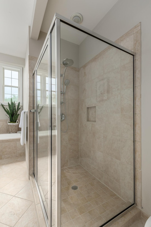 1532 Sea Palms Cres, Mount Pleasant, SC 29464 - full bathroom with a shower stall and tile patterned flooring