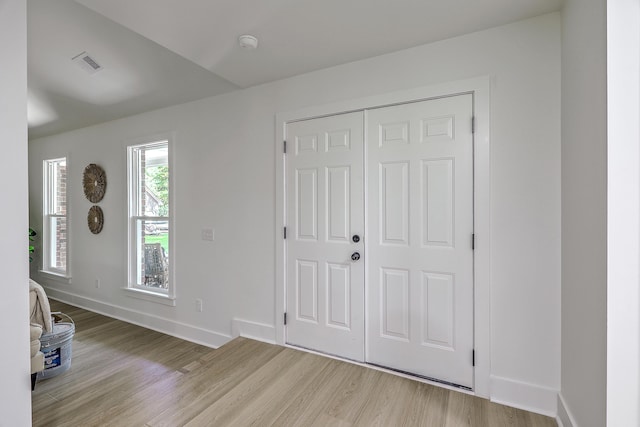 169 Southwold Cir, Goose Creek, SC 29445 - foyer entrance with wood finished floors and baseboards