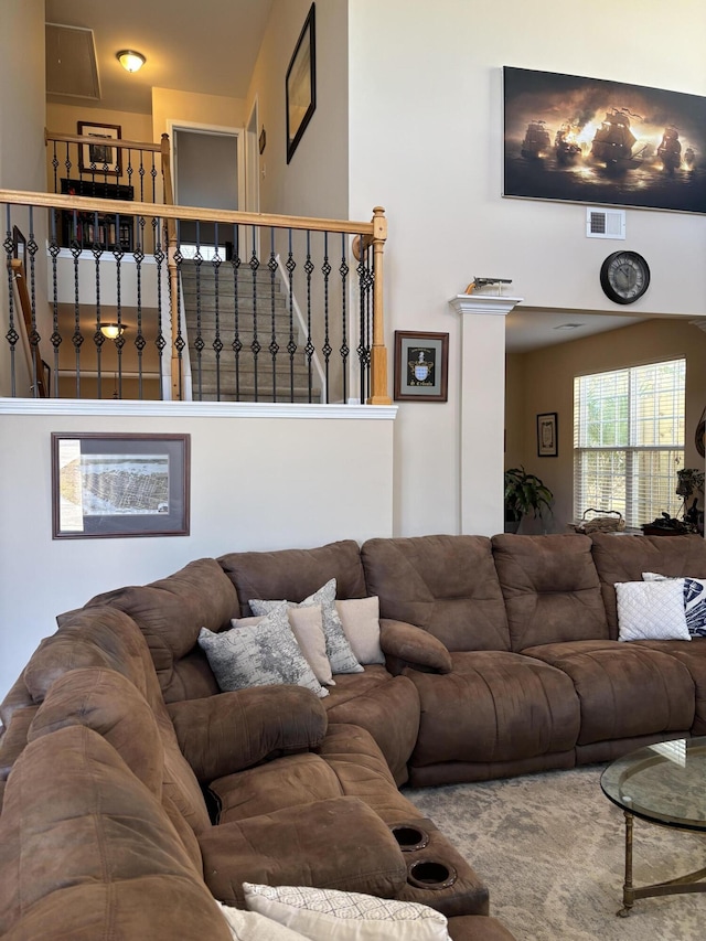 view of living room