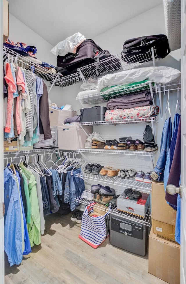 135 Cypress Preserve Blvd, Moncks Corner, SC 29461 - walk in closet with wood finished floors