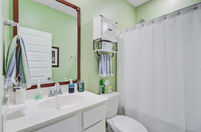 135 Cypress Preserve Blvd, Moncks Corner, SC 29461 - bathroom featuring toilet, vanity, and curtained shower