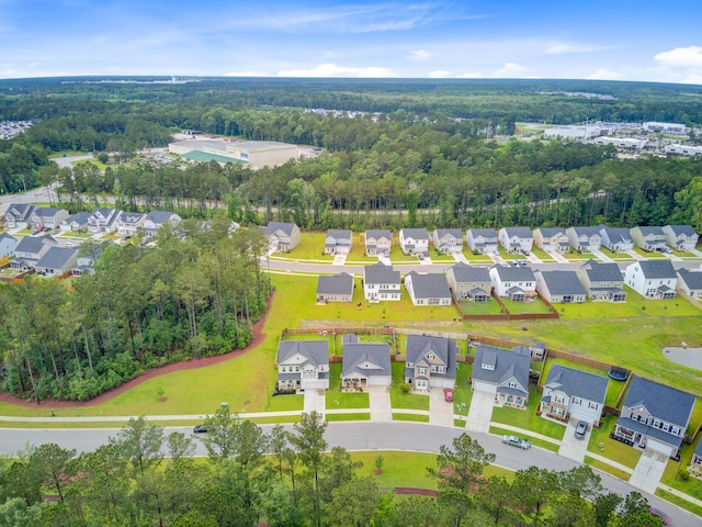 135 Cypress Preserve Blvd, Moncks Corner, SC 29461 - aerial view of residential area with a heavily wooded area