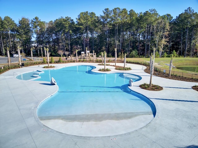 135 Cypress Preserve Blvd, Moncks Corner, SC 29461 - community pool featuring view of wooded area