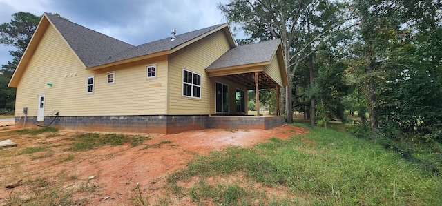 view of rear view of house