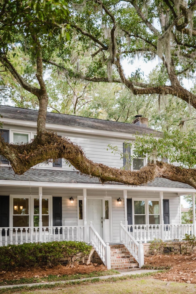 view of front of house