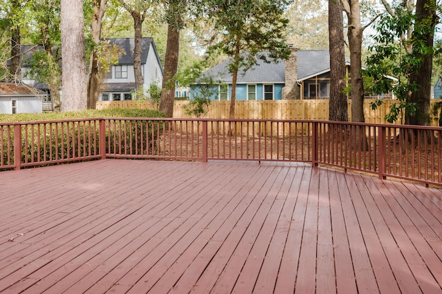 view of deck