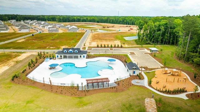 158 Yarrow Way, Moncks Corner, SC 29461 - aerial view featuring a forest view