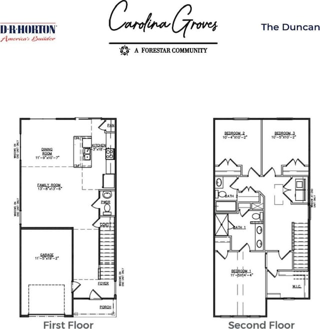 158 Yarrow Way, Moncks Corner, SC 29461 - plan