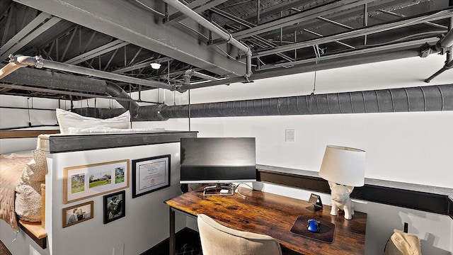 view of office space