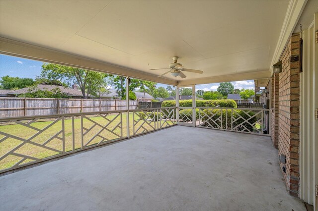 2912 Doncaster Dr, Charleston, SC 29414 - view of patio / terrace featuring a ceiling fan