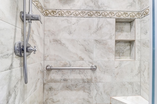1 King Unit 702, Charleston, SC 29401 - bathroom featuring tiled shower