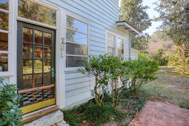 view of entrance to property