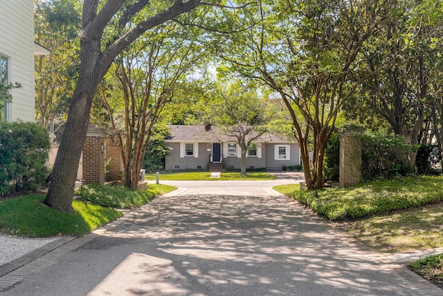 view of ranch-style home