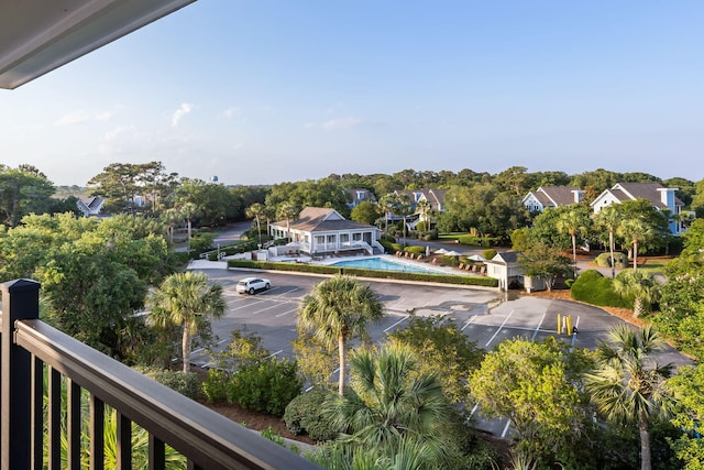 2213 Rolling Dune Rd, Seabrook Island, SC 29455 - balcony featuring view of pool