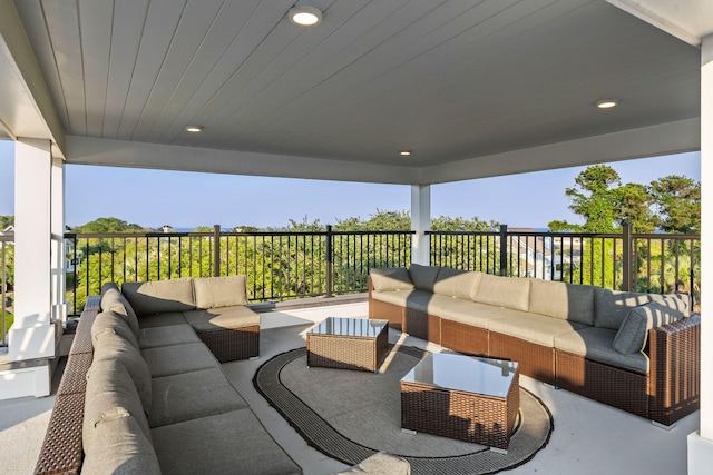 2213 Rolling Dune Rd, Seabrook Island, SC 29455 - view of patio with an outdoor living space