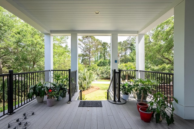 2213 Rolling Dune Rd, Seabrook Island, SC 29455 - view of wooden terrace