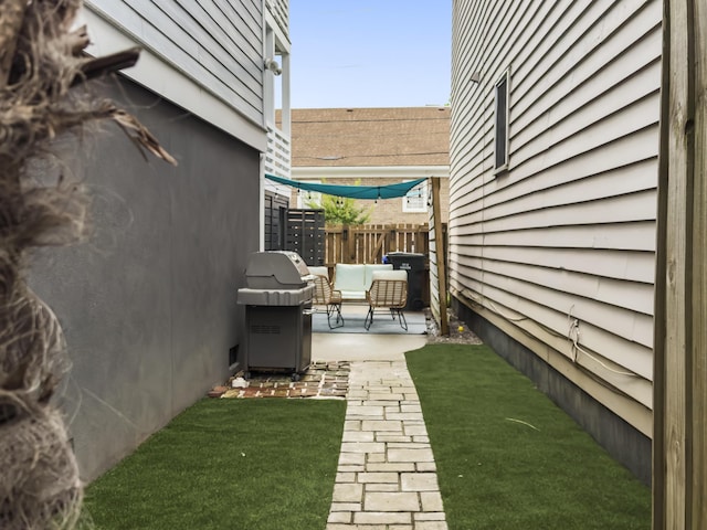 4 Line St, Charleston, SC 29403 - view of yard with a patio