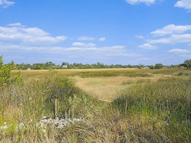 view of landscape with a rural view