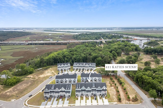 411 Katies Scenic Ct, Wando, SC 29492 - drone / aerial view of a tree filled landscape