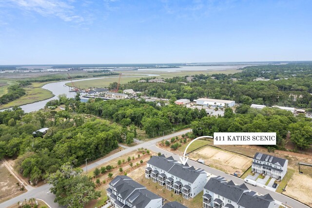 411 Katies Scenic Ct, Wando, SC 29492 - bird's eye view of a nearby body of water