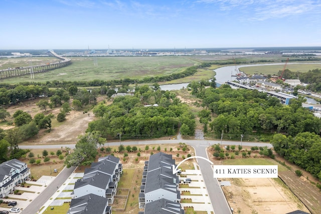 411 Katies Scenic Ct, Wando, SC 29492 - bird's eye view of a large body of water