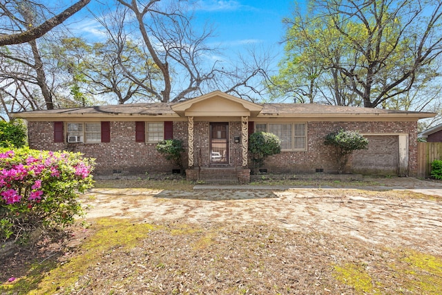 view of ranch-style house