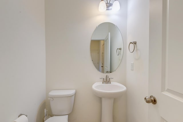 bathroom with toilet