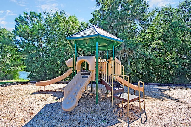 view of jungle gym