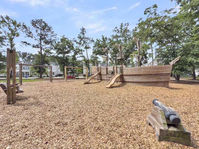 view of community playground