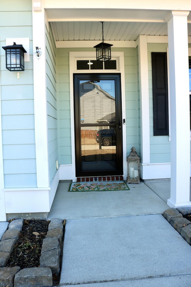 view of property entrance