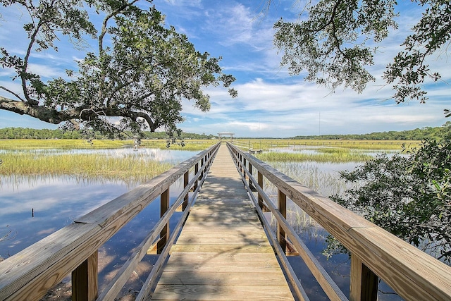 3894 Sawyers Island Dr, Mount Pleasant, SC 29466 - view of dock featuring a water view