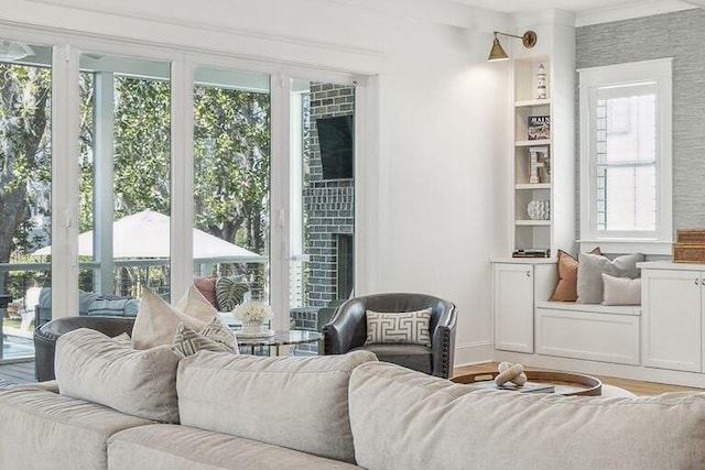 3894 Sawyers Island Dr, Mount Pleasant, SC 29466 - living room featuring wood finished floors
