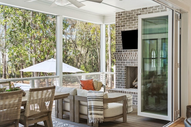 3894 Sawyers Island Dr, Mount Pleasant, SC 29466 - view of sunroom / solarium