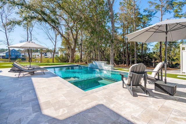 3894 Sawyers Island Dr, Mount Pleasant, SC 29466 - pool featuring fence and a patio area