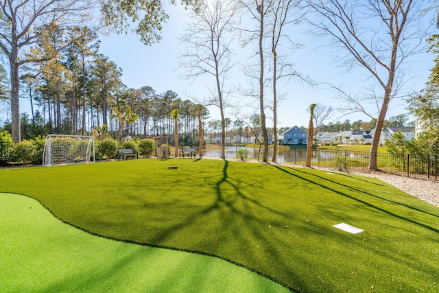 3894 Sawyers Island Dr, Mount Pleasant, SC 29466 - view of home's community with a water view and fence