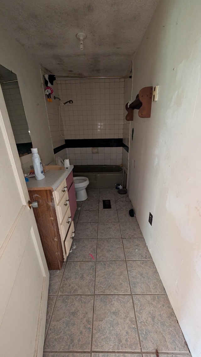 116 Stillfield Dr, Moncks Corner, SC 29461 - bathroom with vanity, tile patterned flooring, and a shower