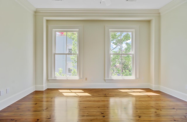 1 Vendue Range Range Unit I, Charleston, SC 29401 - unfurnished room featuring crown molding, baseboards, and wood finished floors