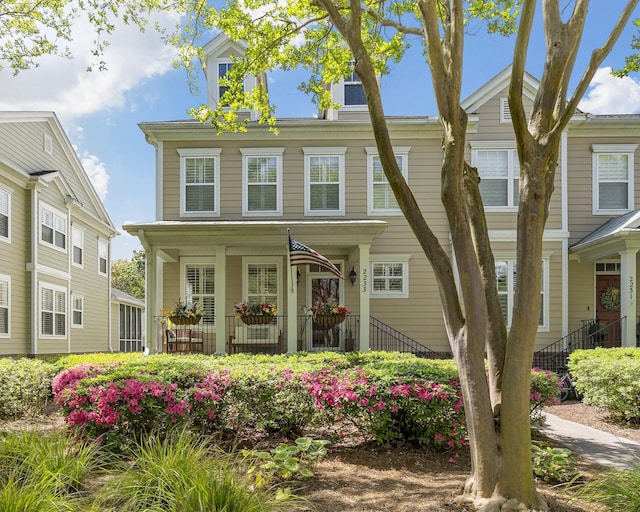 view of front of house with a porch