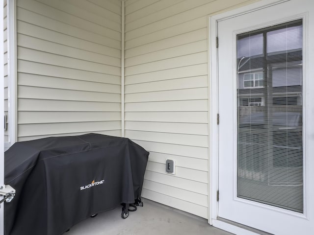 view of patio / terrace with grilling area