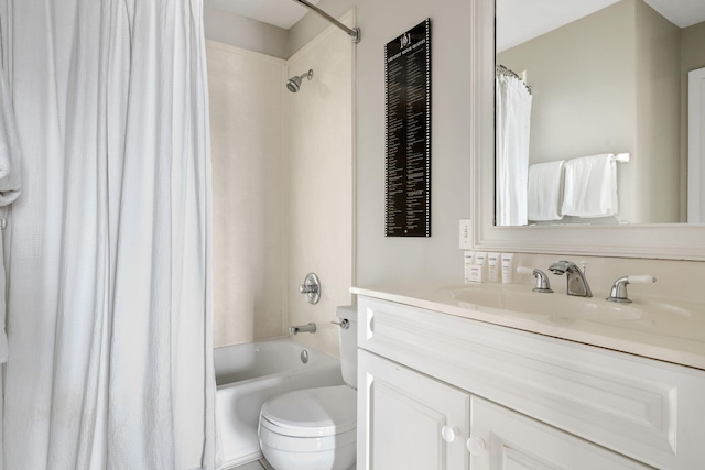 9002 Palmetto Dr Unit 420, Isle Of Palms, SC 29451 - bathroom with vanity, shower / tub combo, and toilet
