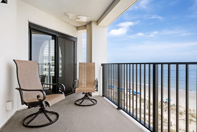 9002 Palmetto Dr Unit 420, Isle Of Palms, SC 29451 - balcony with view of water and beach