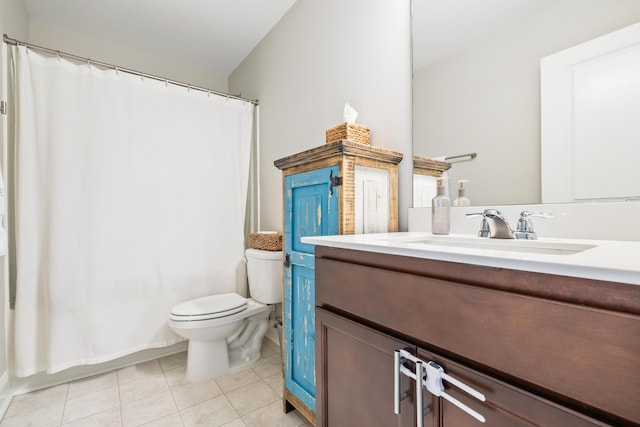 3010 Grinnell St, Johns Island, SC 29455 - bathroom featuring toilet, vanity, and tile patterned flooring