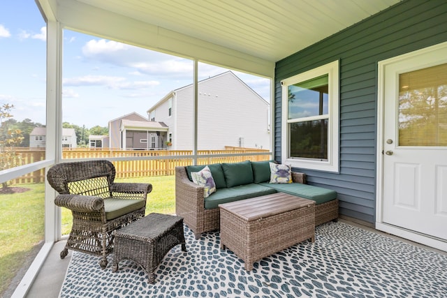 3010 Grinnell St, Johns Island, SC 29455 - sunroom with an outdoor hangout area