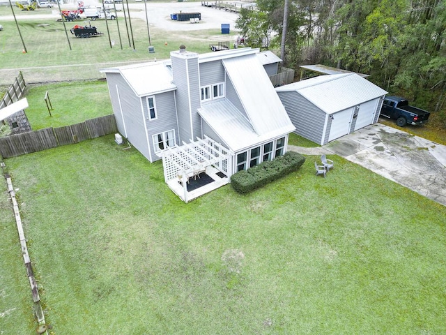49 Auld Brass Rd, Walterboro, SC 29488 - aerial view of property and surrounding area